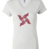 Women's Short Sleeve V-Neck T-Shirt Thumbnail