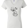 Women's Short Sleeve V-Neck T-Shirt Thumbnail