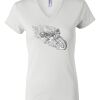 Women's Short Sleeve V-Neck T-Shirt Thumbnail