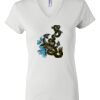 Women's Short Sleeve V-Neck T-Shirt Thumbnail