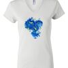 Women's Short Sleeve V-Neck T-Shirt Thumbnail