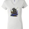 Women's Short Sleeve V-Neck T-Shirt Thumbnail