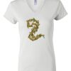 Women's Short Sleeve V-Neck T-Shirt Thumbnail