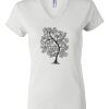Women's Short Sleeve V-Neck T-Shirt Thumbnail