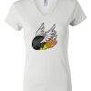 Women's Short Sleeve V-Neck T-Shirt Thumbnail