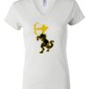 Women's Short Sleeve V-Neck T-Shirt Thumbnail