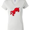 Women's Short Sleeve V-Neck T-Shirt Thumbnail