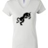 Women's Short Sleeve V-Neck T-Shirt Thumbnail