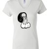 Women's Short Sleeve V-Neck T-Shirt Thumbnail