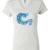 Women's Short Sleeve V-Neck T-Shirt Thumbnail