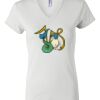 Women's Short Sleeve V-Neck T-Shirt Thumbnail