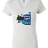 Women's Short Sleeve V-Neck T-Shirt Thumbnail