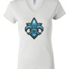 Women's Short Sleeve V-Neck T-Shirt Thumbnail