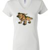 Women's Short Sleeve V-Neck T-Shirt Thumbnail