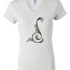 Women's Short Sleeve V-Neck T-Shirt Thumbnail