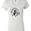 Women's Short Sleeve V-Neck T-Shirt Thumbnail