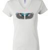 Women's Short Sleeve V-Neck T-Shirt Thumbnail