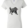Women's Short Sleeve V-Neck T-Shirt Thumbnail