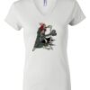 Women's Short Sleeve V-Neck T-Shirt Thumbnail