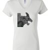 Women's Short Sleeve V-Neck T-Shirt Thumbnail