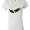 Women's Short Sleeve V-Neck T-Shirt Thumbnail