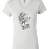 Women's Short Sleeve V-Neck T-Shirt Thumbnail