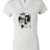 Women's Short Sleeve V-Neck T-Shirt Thumbnail