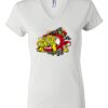 Women's Short Sleeve V-Neck T-Shirt Thumbnail