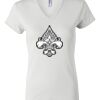 Women's Short Sleeve V-Neck T-Shirt Thumbnail
