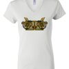 Women's Short Sleeve V-Neck T-Shirt Thumbnail