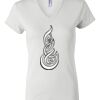 Women's Short Sleeve V-Neck T-Shirt Thumbnail