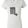 Women's Short Sleeve V-Neck T-Shirt Thumbnail