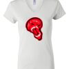 Women's Short Sleeve V-Neck T-Shirt Thumbnail