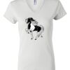 Women's Short Sleeve V-Neck T-Shirt Thumbnail
