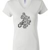 Women's Short Sleeve V-Neck T-Shirt Thumbnail