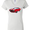 Women's Short Sleeve V-Neck T-Shirt Thumbnail