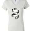 Women's Short Sleeve V-Neck T-Shirt Thumbnail