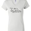 Women's Short Sleeve V-Neck T-Shirt Thumbnail