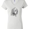 Women's Short Sleeve V-Neck T-Shirt Thumbnail