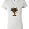 Women's Short Sleeve V-Neck T-Shirt Thumbnail