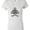 Women's Short Sleeve V-Neck T-Shirt Thumbnail