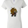 Women's Short Sleeve V-Neck T-Shirt Thumbnail