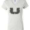 Women's Short Sleeve V-Neck T-Shirt Thumbnail