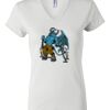 Women's Short Sleeve V-Neck T-Shirt Thumbnail