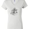 Women's Short Sleeve V-Neck T-Shirt Thumbnail