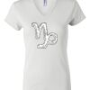 Women's Short Sleeve V-Neck T-Shirt Thumbnail