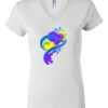 Women's Short Sleeve V-Neck T-Shirt Thumbnail