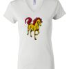 Women's Short Sleeve V-Neck T-Shirt Thumbnail