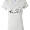 Women's Short Sleeve V-Neck T-Shirt Thumbnail