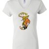 Women's Short Sleeve V-Neck T-Shirt Thumbnail